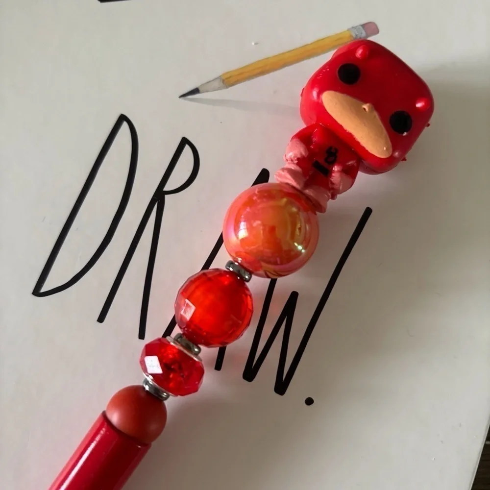 Marvel: Dare Devil handmade beaded pen